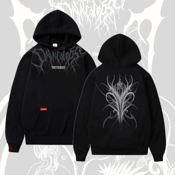 HOODIE Oversize Basic -darkdalatcolorstattooist