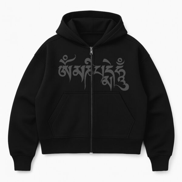 BOX ZIP HOODIE - ommanipadmehum