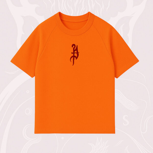 T-ORANGE - Basic họa tiết in thêu